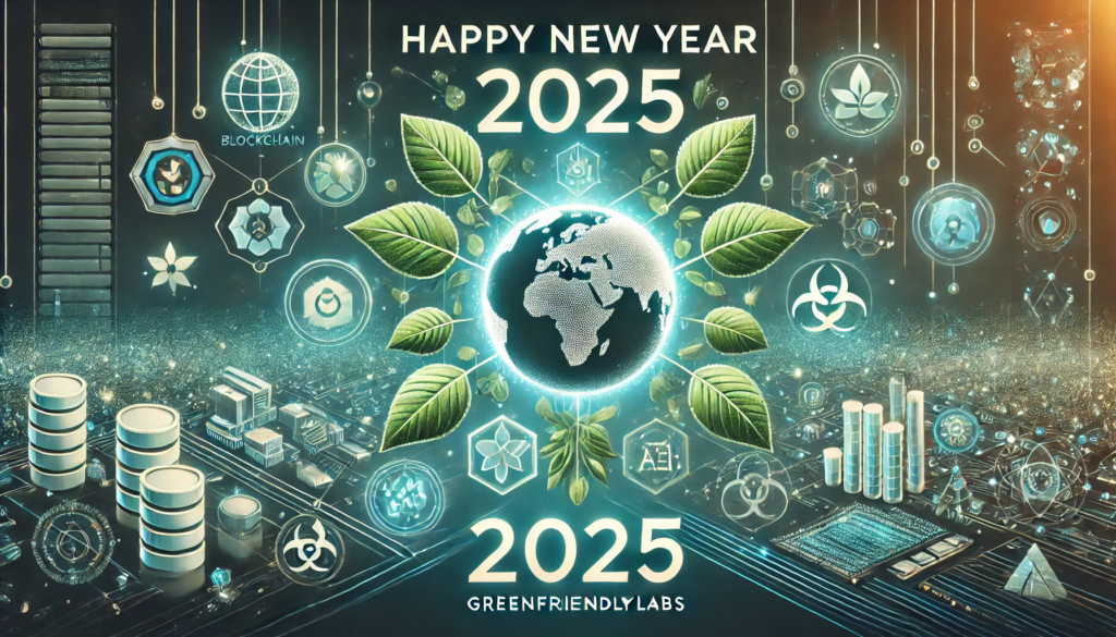 Happy New Year 2025 from greenfriendlylabs! | greenfriendlylabs.com